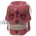 Day of The Dead Mexican Floral Skull Oil Burner Tealight Candle Holder Burner   183236730058